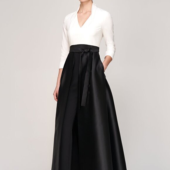 Kay Unger Sharon Walk Thru Jumpsuit NWT - Picture 1 of 6